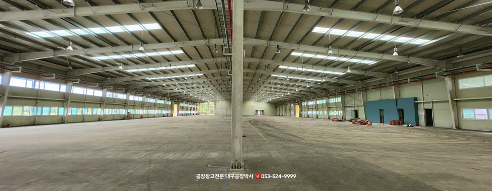 대구 달서구 이곡동 대구 달서구 성서 공단 대형 기계 공장 임대 월세 매물번호 12820 사진 2